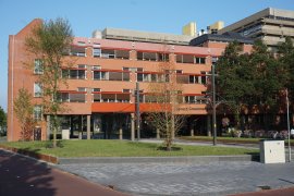 Front view of the Sjoerd Groenman building